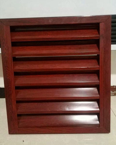 出風(fēng)口鋁合金百葉窗